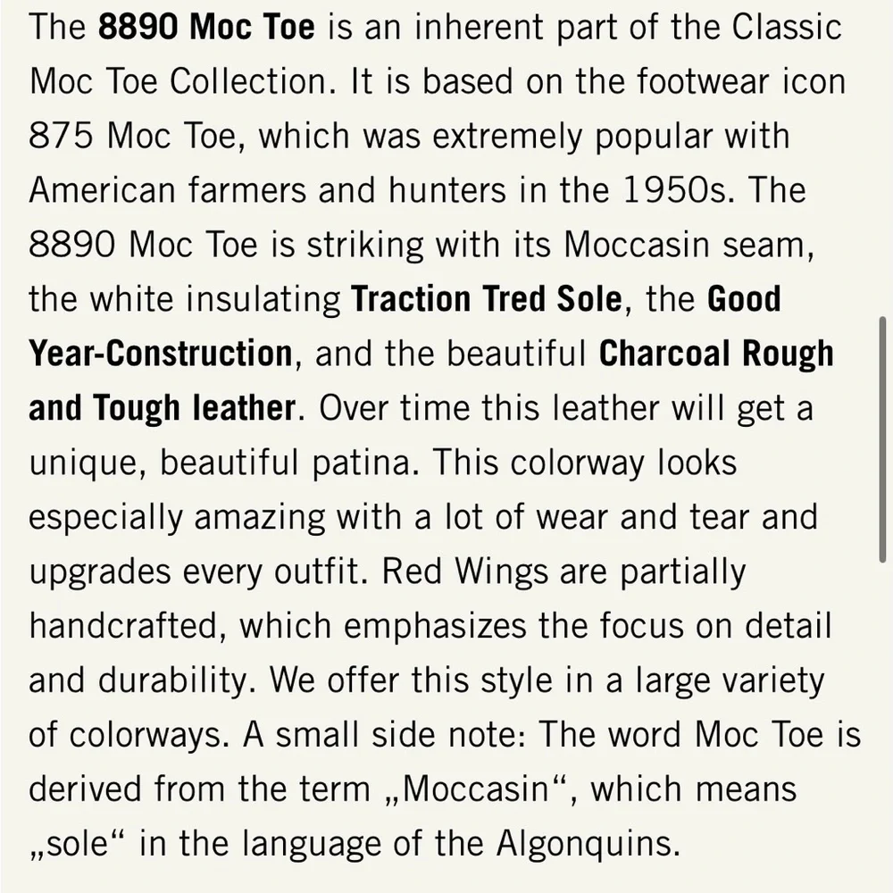 Redwing 8890 Charcoal Rough & Tough Boots - Picture 10 of 11